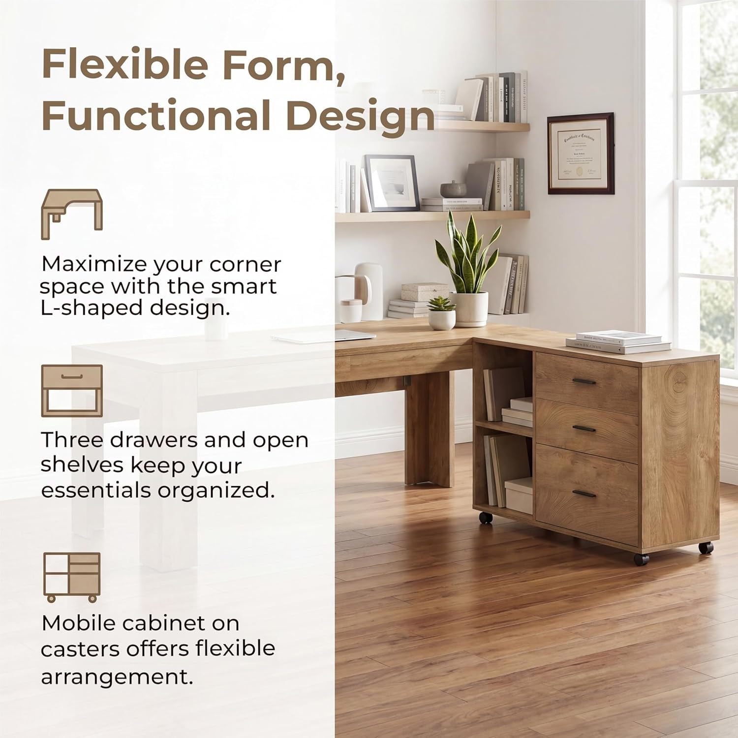 L-Shaped & Corner Desks, gallery view 8