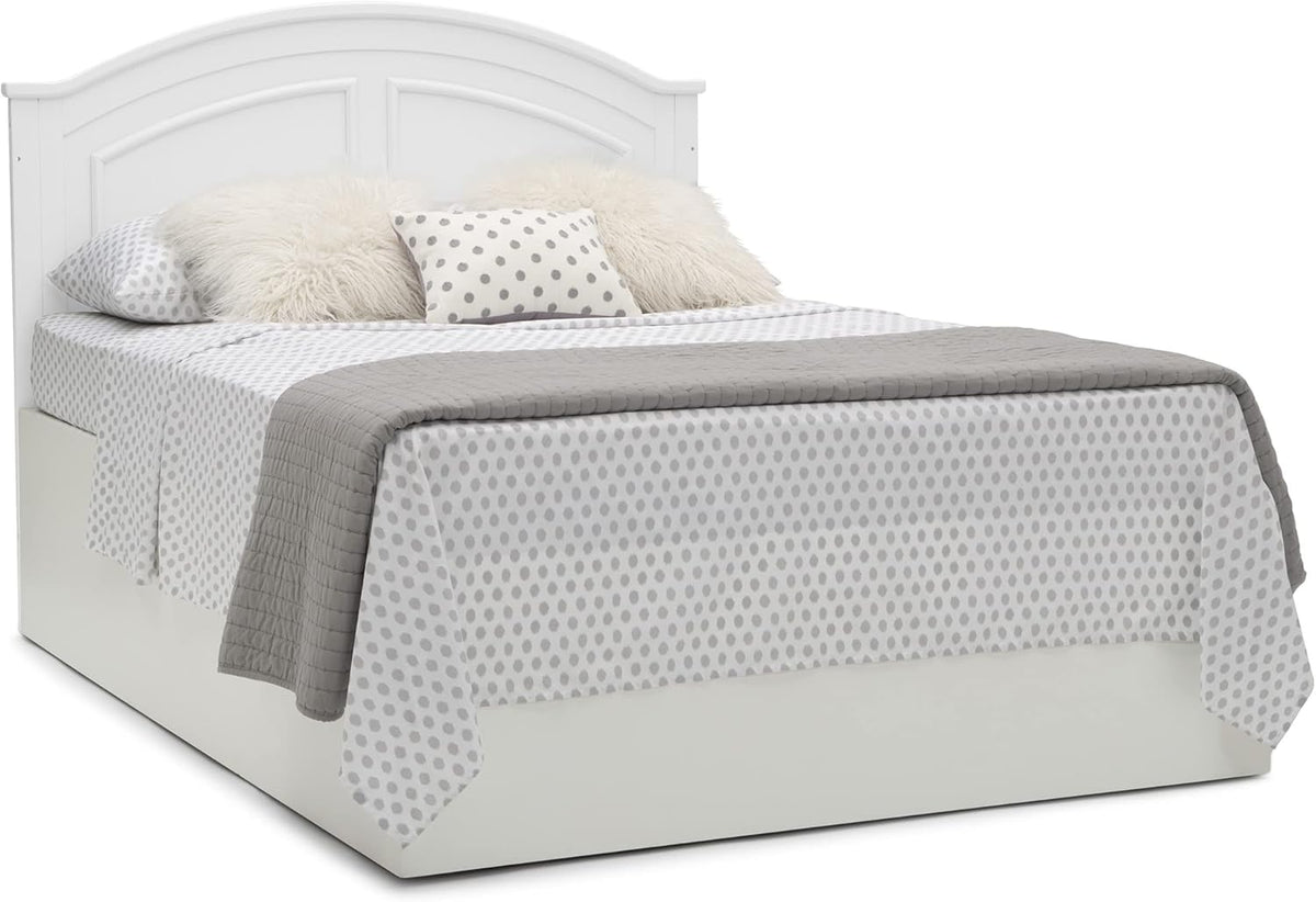 Delta Children Perry 6-in-1 Convertible Crib - Greenguard Gold Certified, Bianca White, gallery view 13