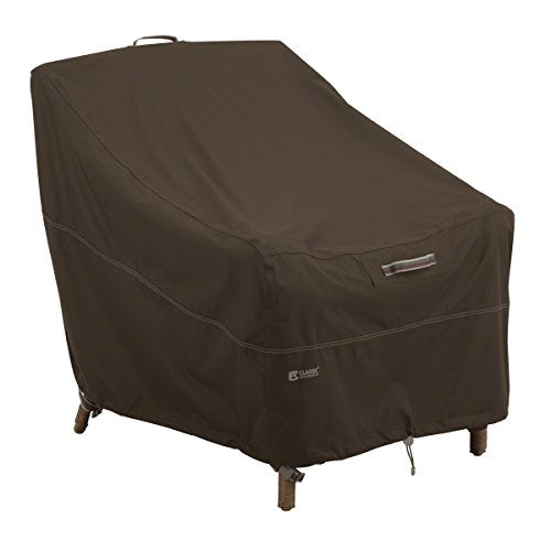 Classic Accessories 55-717-016601-RT Patio Chair Cover Dk Cocoa