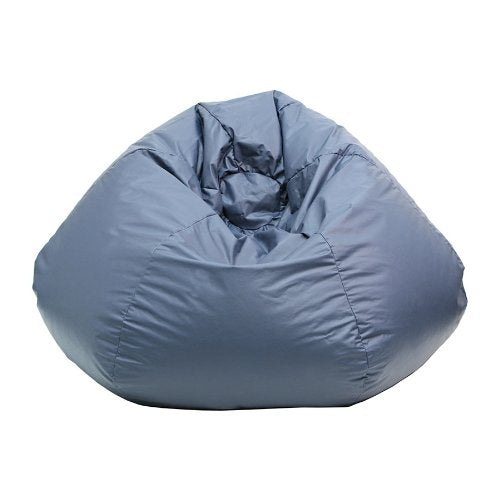 Gold Medal Bean Bags -10Bean Bag Chair Size: Extra Large, Color: Navy Blue