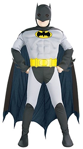 Rubie’s DC Comics Batman Muscle Chest Costume, Small