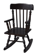 Gift Mark Child's Colonial Rocking Chair, Espresso