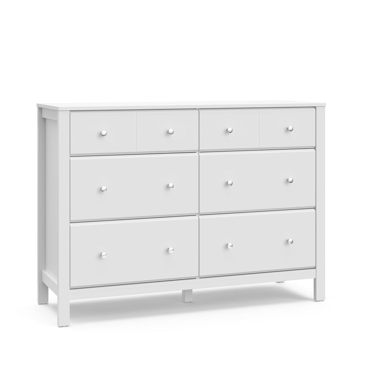 Storkcraft Horizon 6 Drawer Dresser, Driftwood