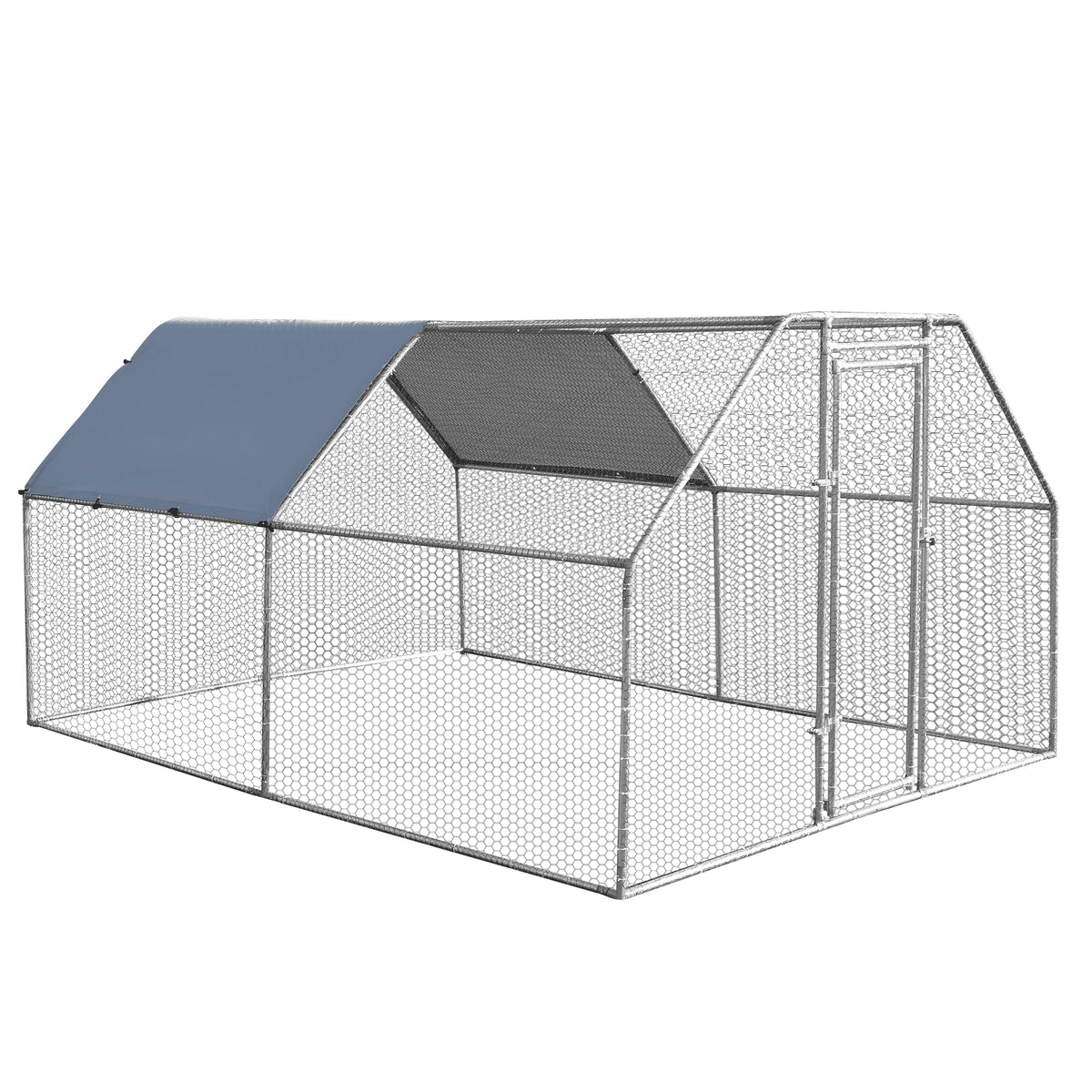 9.5 x 12.5 Feet Large Walk in Chicken Coop Run House