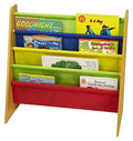Mind Reader KBORG4-BRN Kids Book Rack Storage BookShelf, Brown