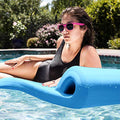 Pool Mate 3X-Large Foam Mattress Swimming Pool Float, Marina Blue