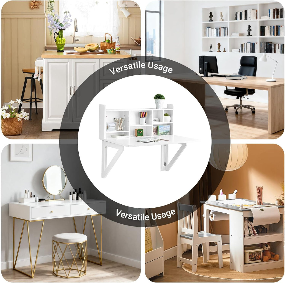 SoBuy Wall Mounted Folding Table