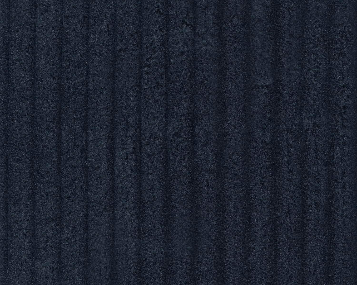 Signature Design by Ashley Sofa, 83-In Navy Corduroy, Anti-Sag Platform | No Assembly Required, Anti-Sag Platform Foundation, Plush Fiber-Wrapped Foam Cushions, Fits 32-In Doorways, Simplejoy Series