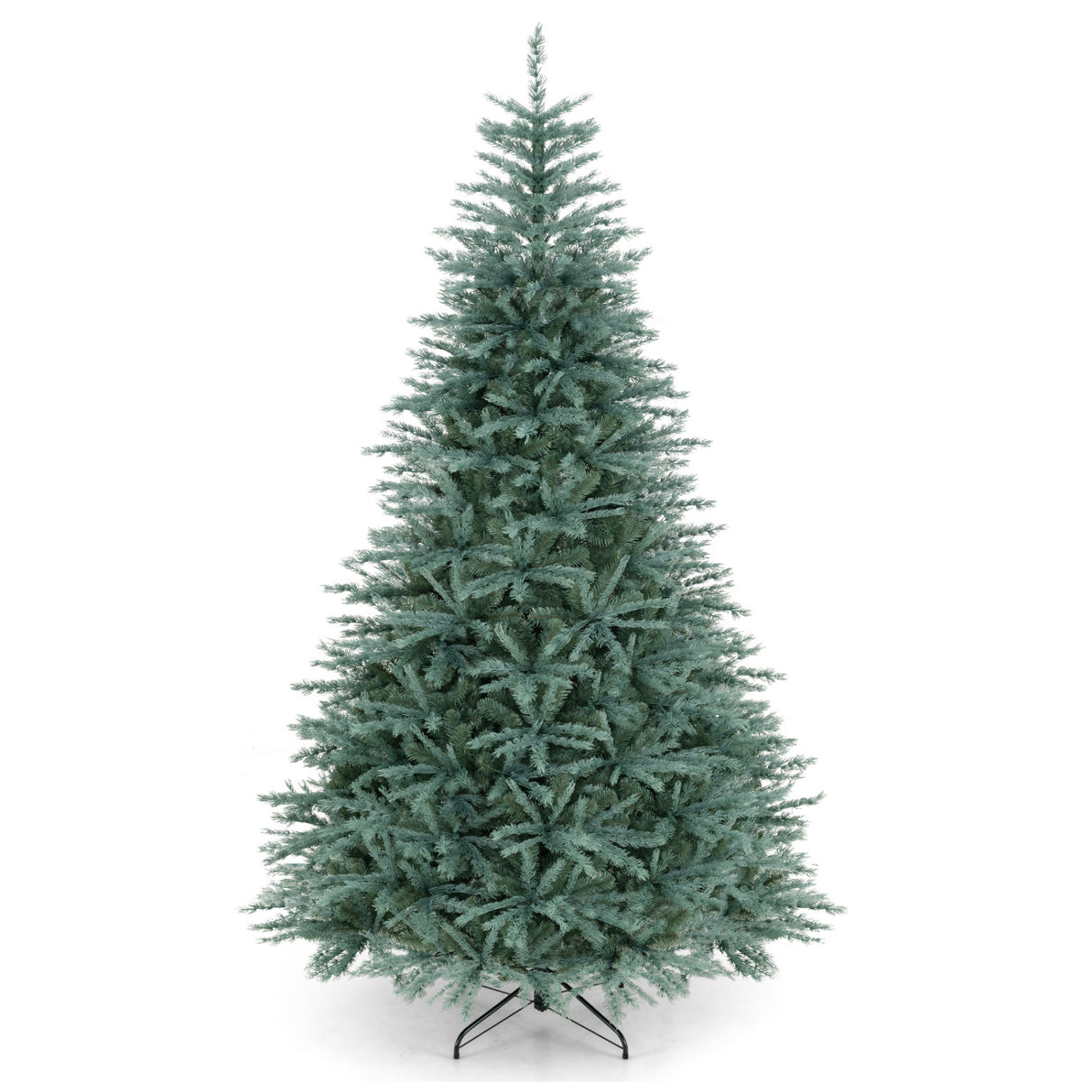 6/7/8 FT Artificial Spruce Christmas Tree with 775/1215/1765 Lush Branch Tips for Holiday