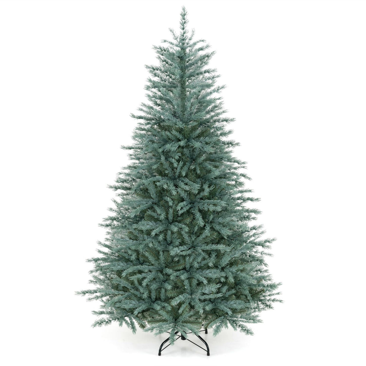 6/7/8 FT Artificial Spruce Christmas Tree with 775/1215/1765 Lush Branch Tips for Holiday
