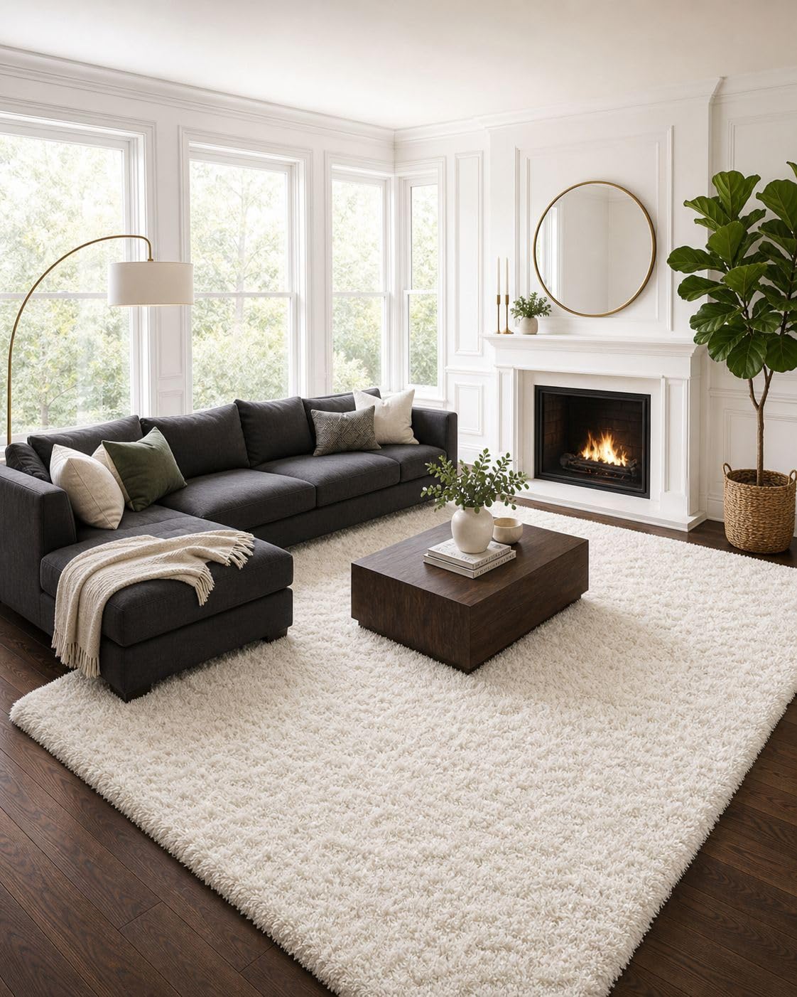 Ophanie Area Rugs for Bedroom Living Room