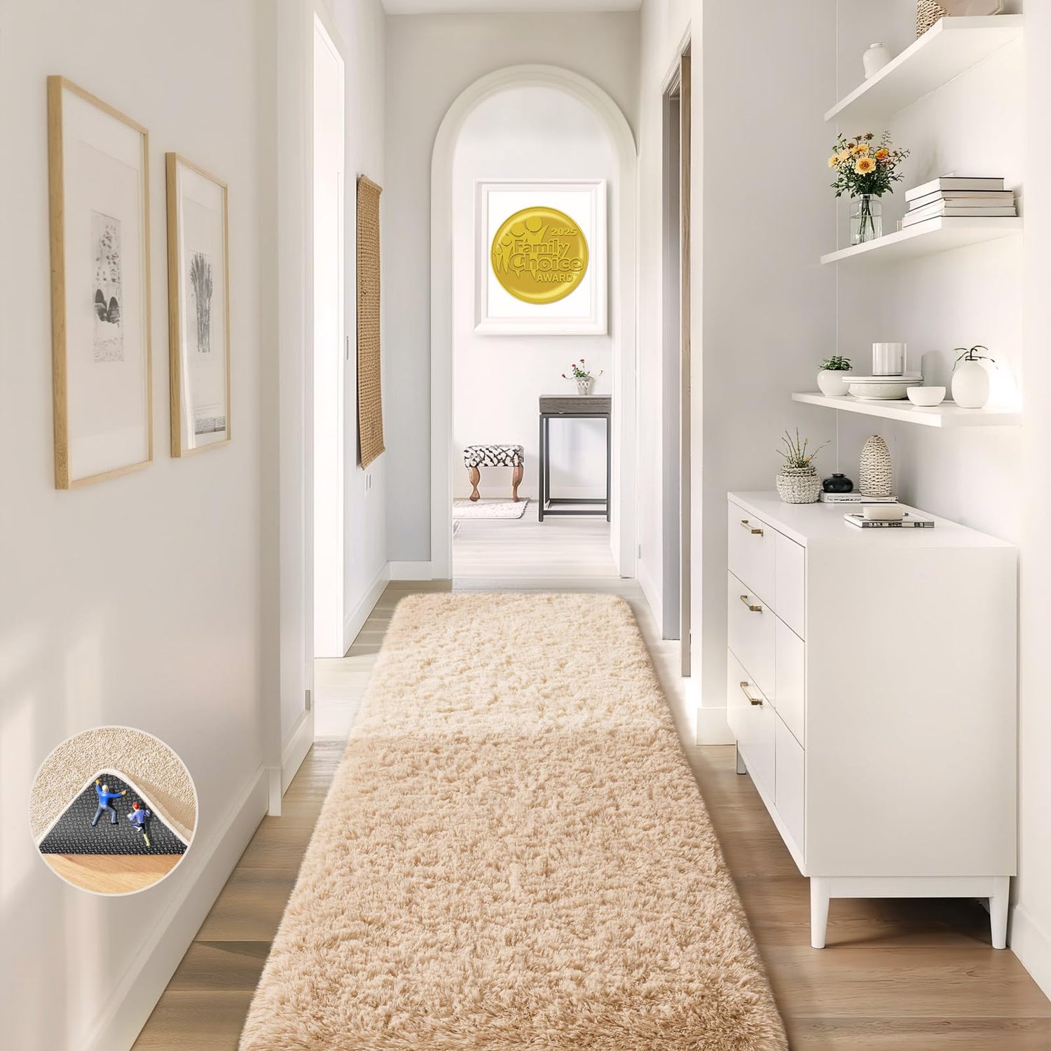 Ophanie Area Rugs for Bedroom Living Room