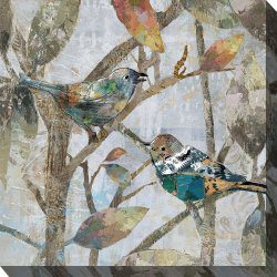 Chirp Outdoor Canvas Wall Art