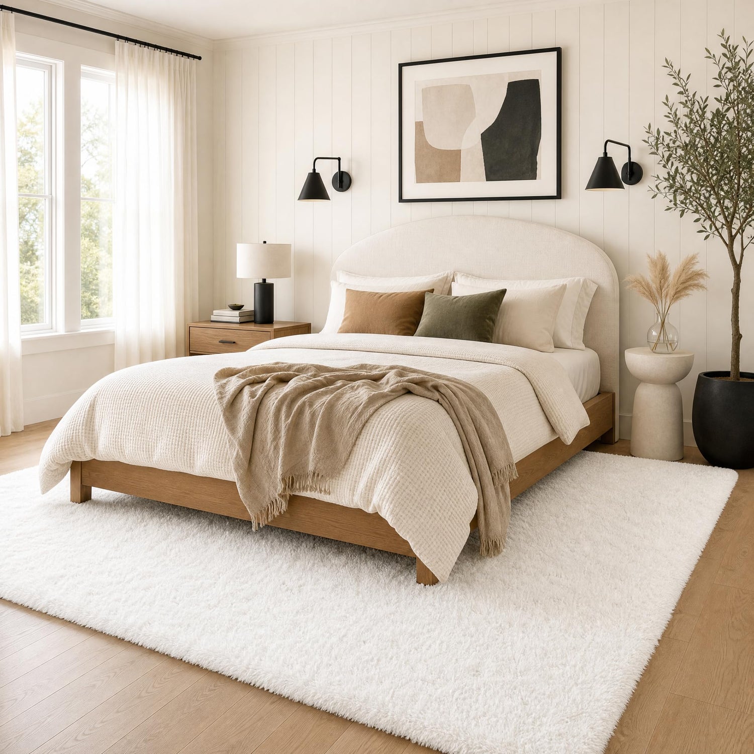 Ophanie Area Rugs for Bedroom Living Room