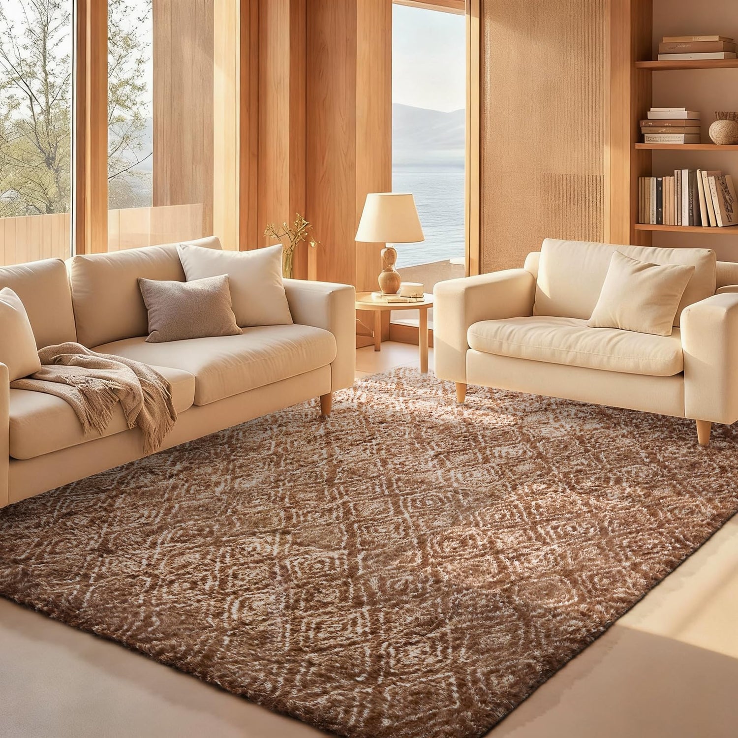 Ophanie Area Rugs for Bedroom Living Room