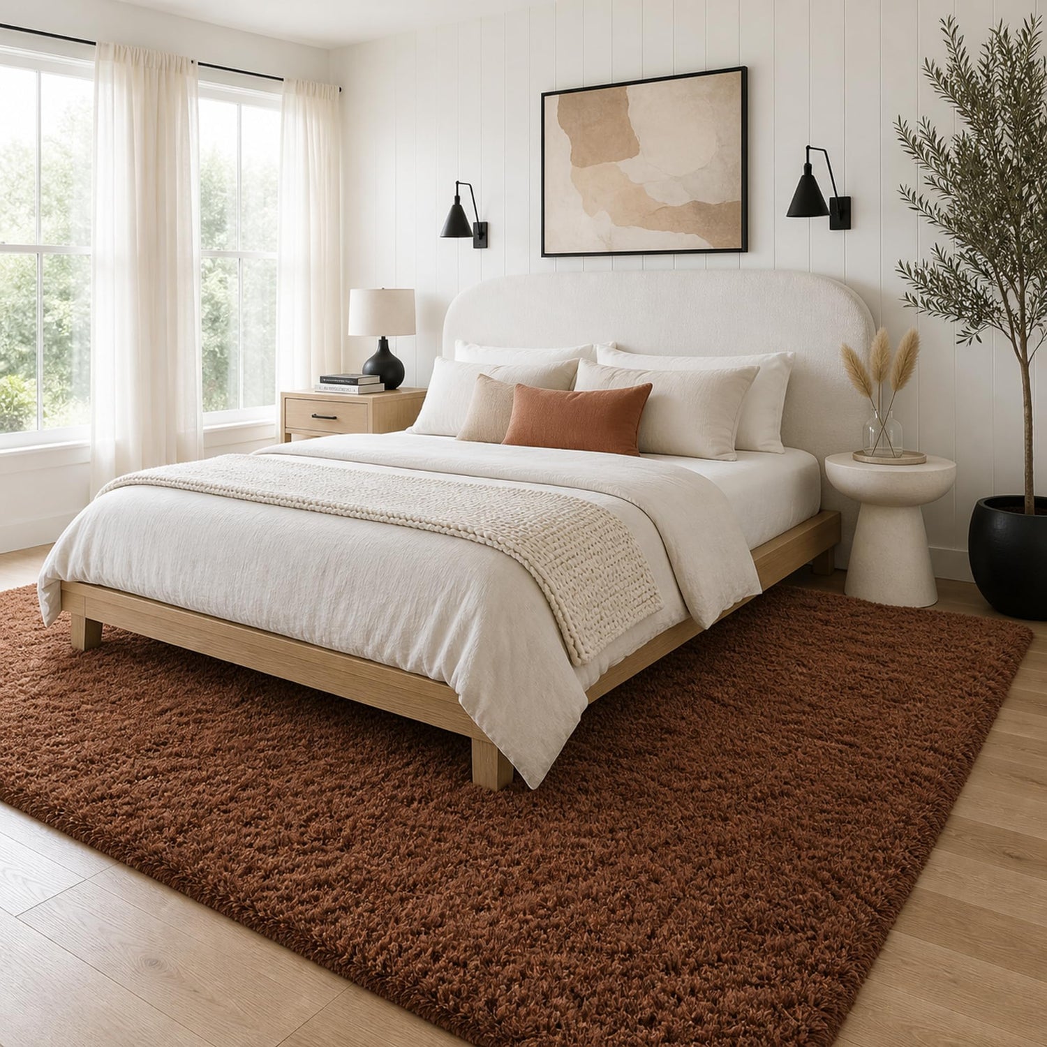 Ophanie Area Rugs for Bedroom Living Room