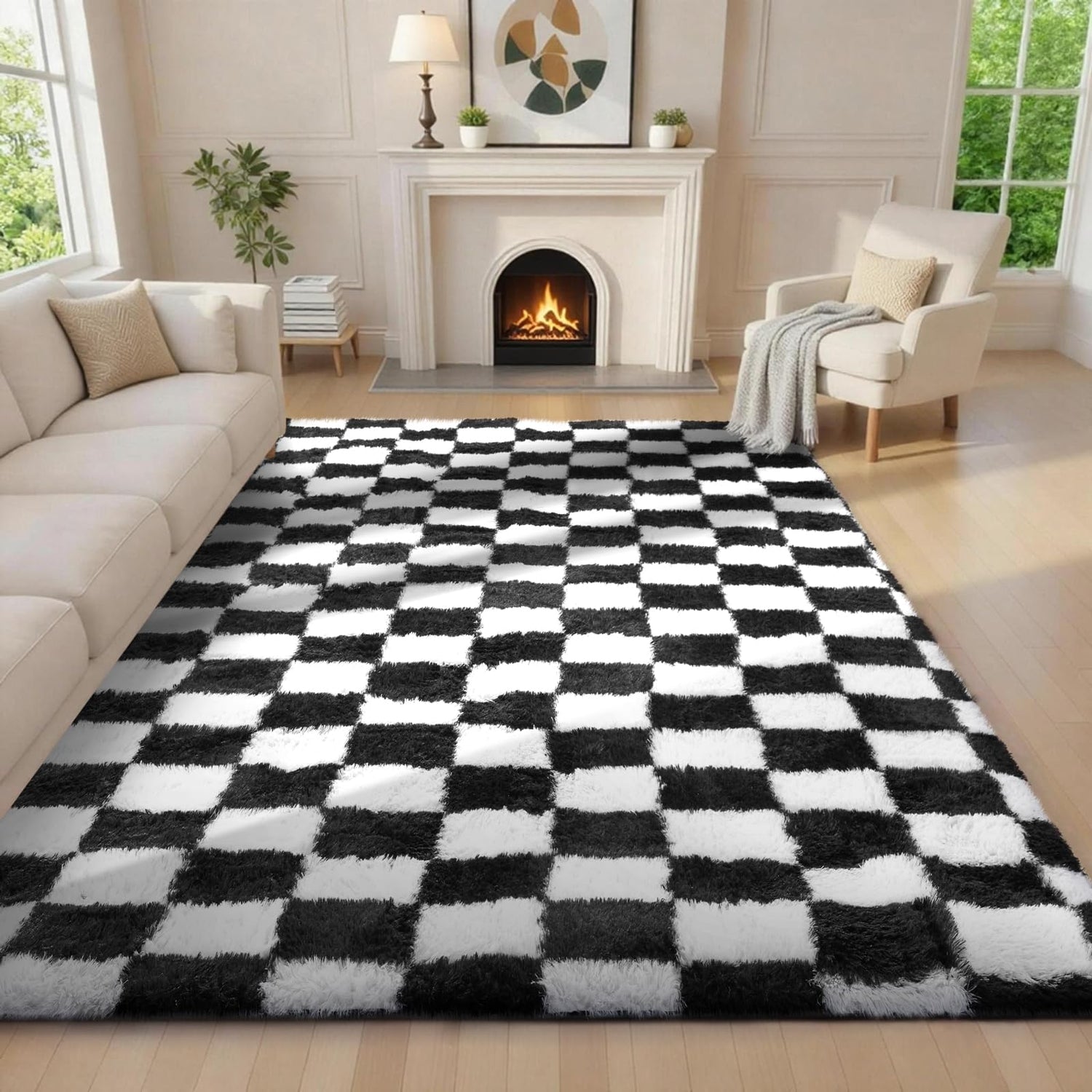 Ophanie Area Rugs for Bedroom Living Room