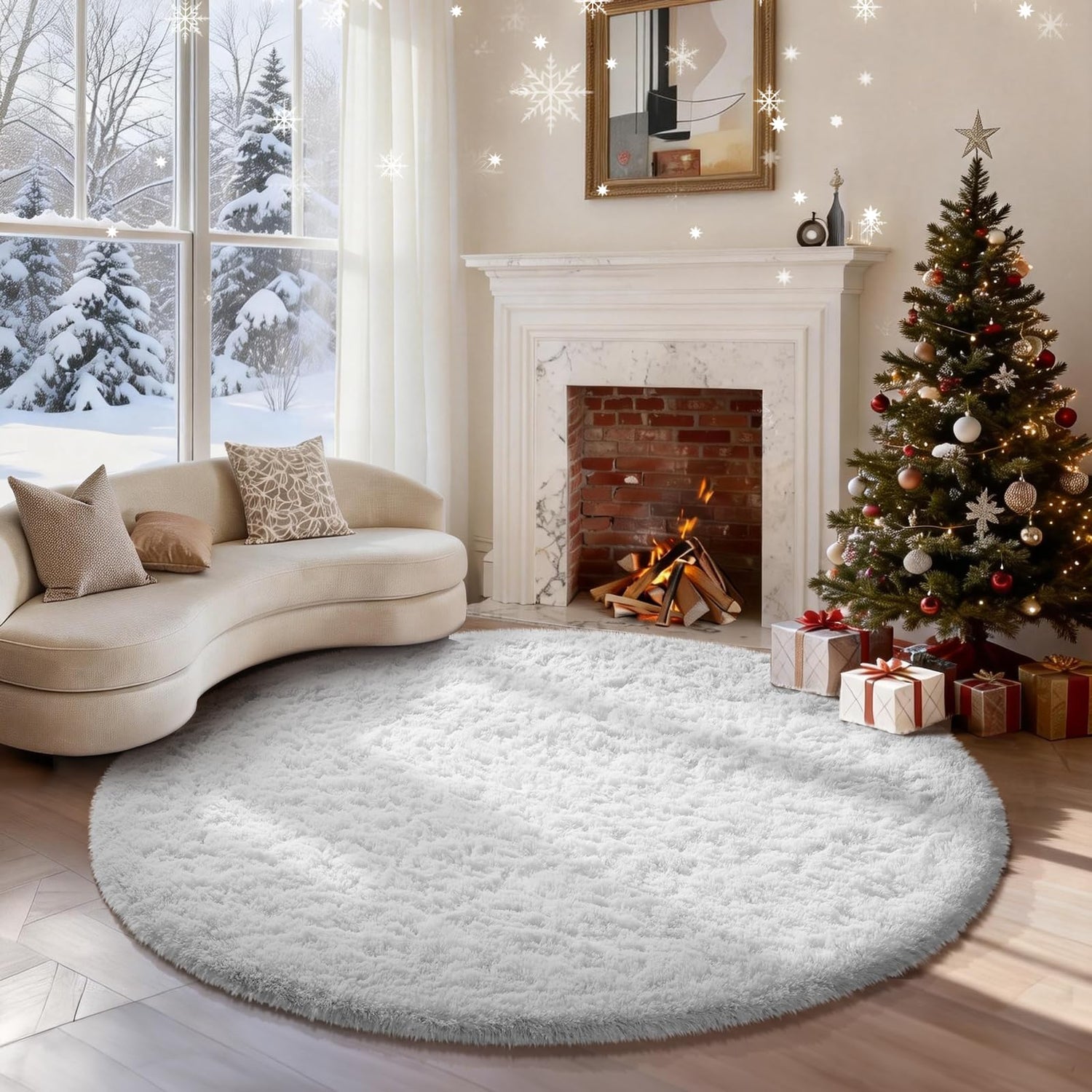 Ophanie Area Rugs for Bedroom Living Room