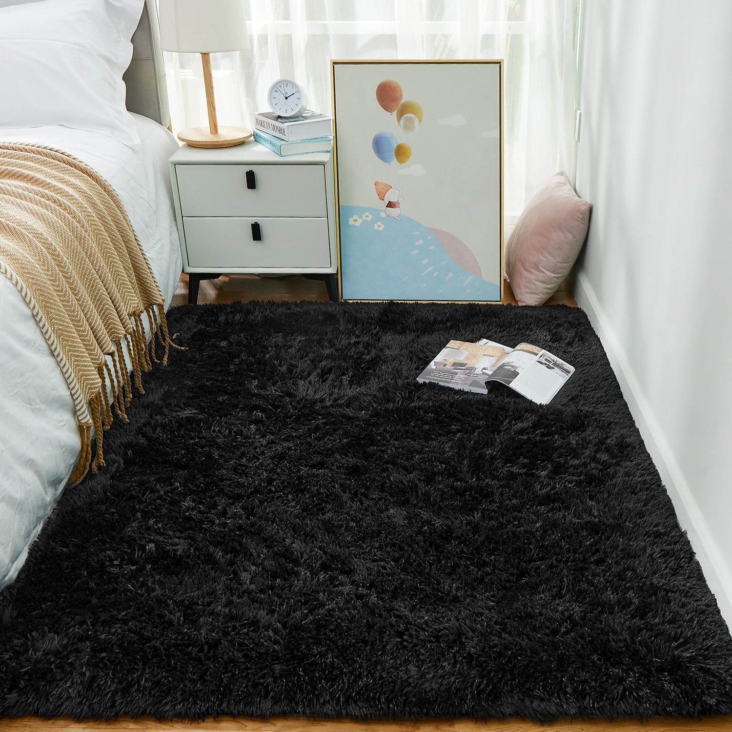 Ophanie Area Rugs for Bedroom Living Room