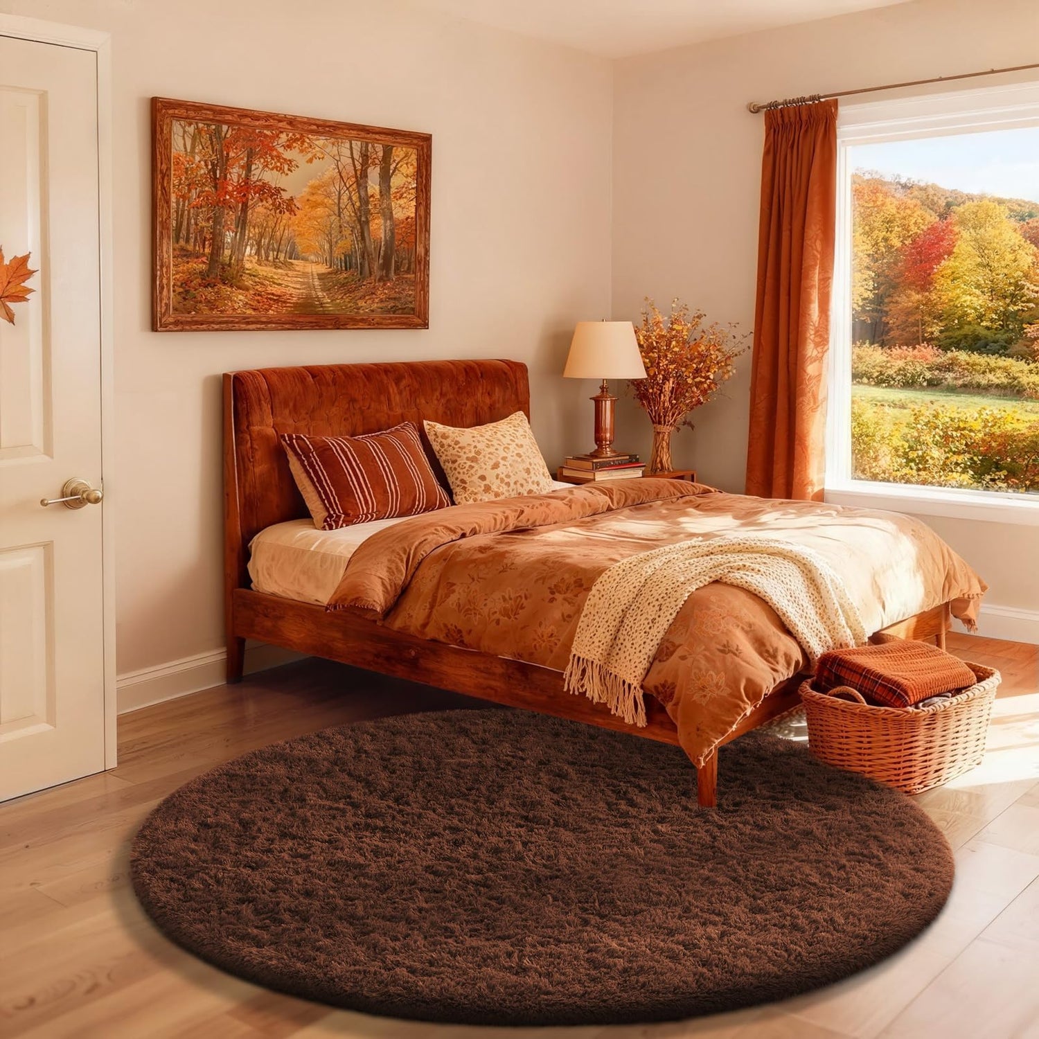 Ophanie Area Rugs for Bedroom Living Room