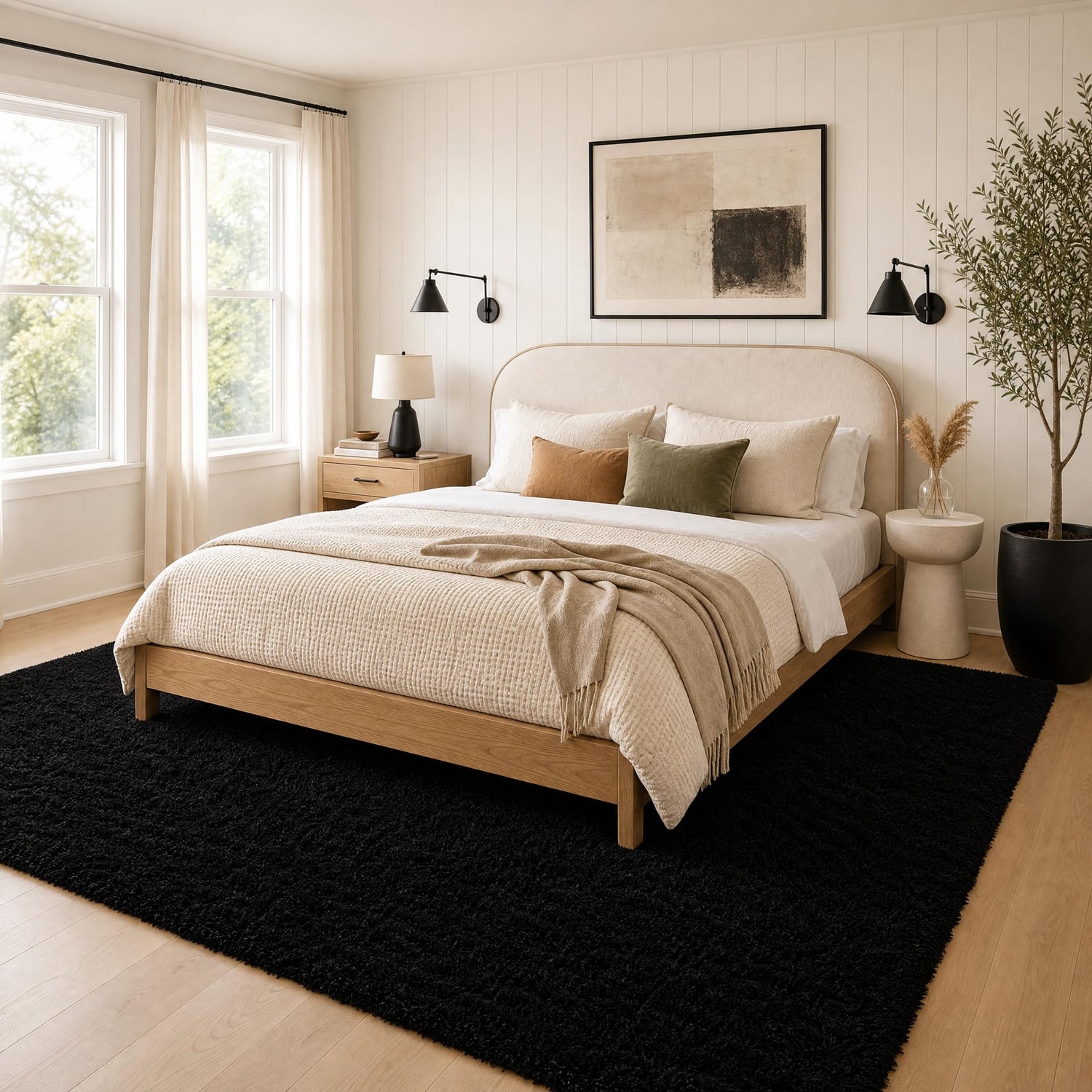 Ophanie Area Rugs for Bedroom Living Room