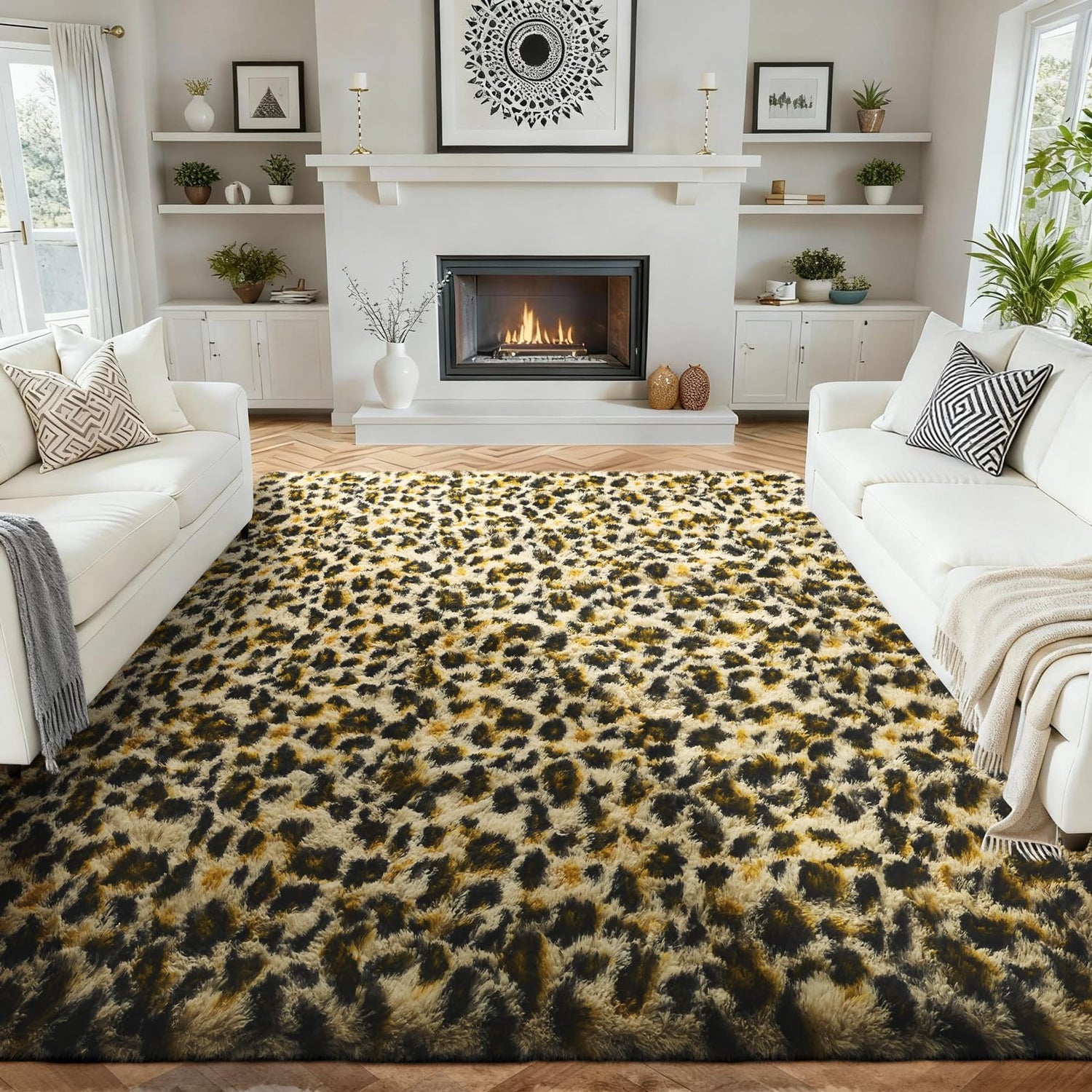 Ophanie Area Rugs for Bedroom Living Room