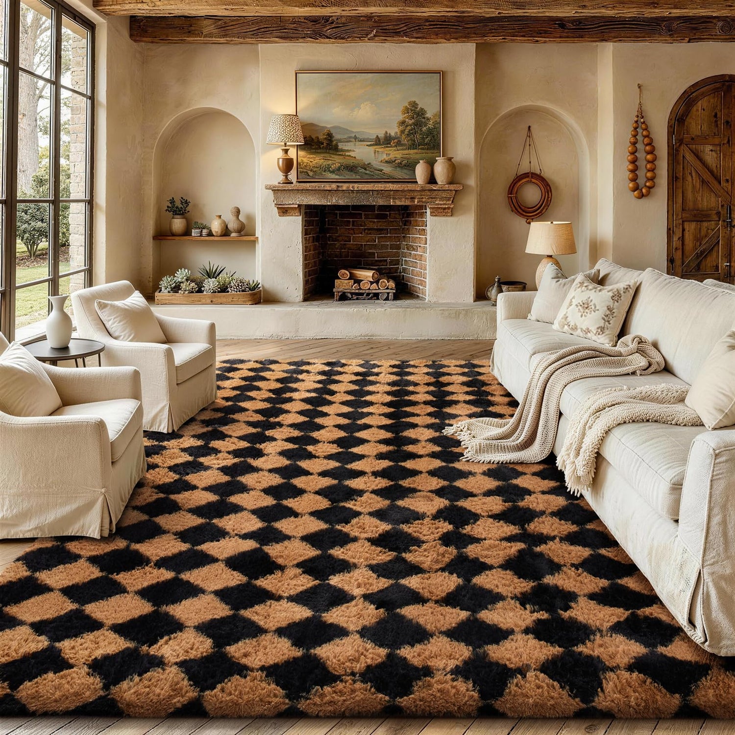 Ophanie Area Rugs for Bedroom Living Room
