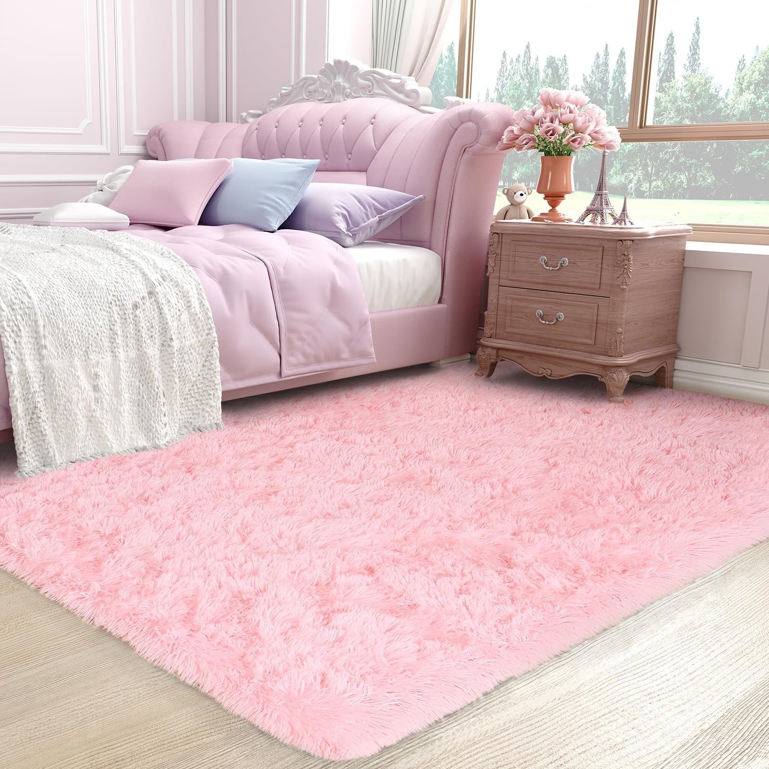 Ophanie Area Rugs for Bedroom Living Room