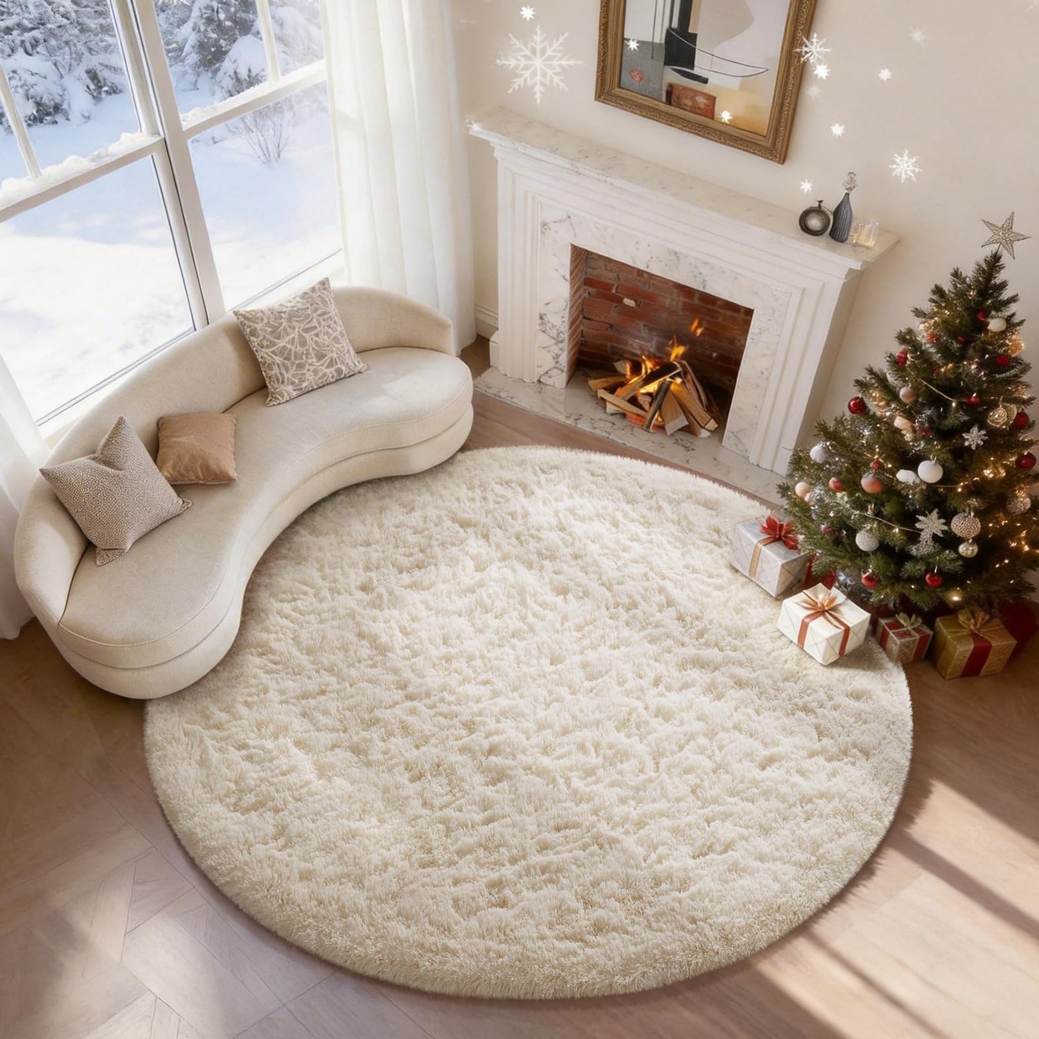 Ophanie Area Rugs for Bedroom Living Room