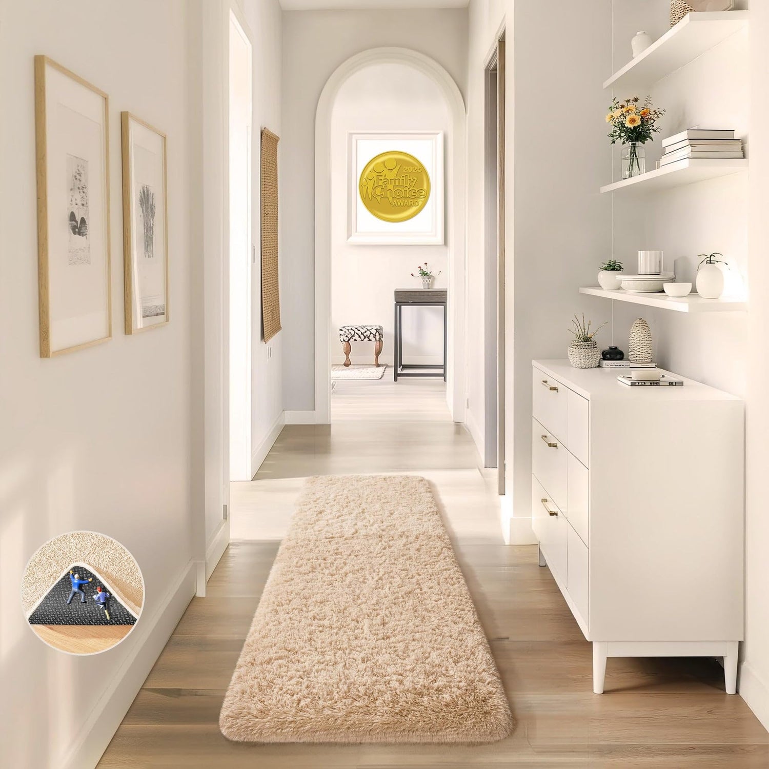 Ophanie Area Rugs for Bedroom Living Room