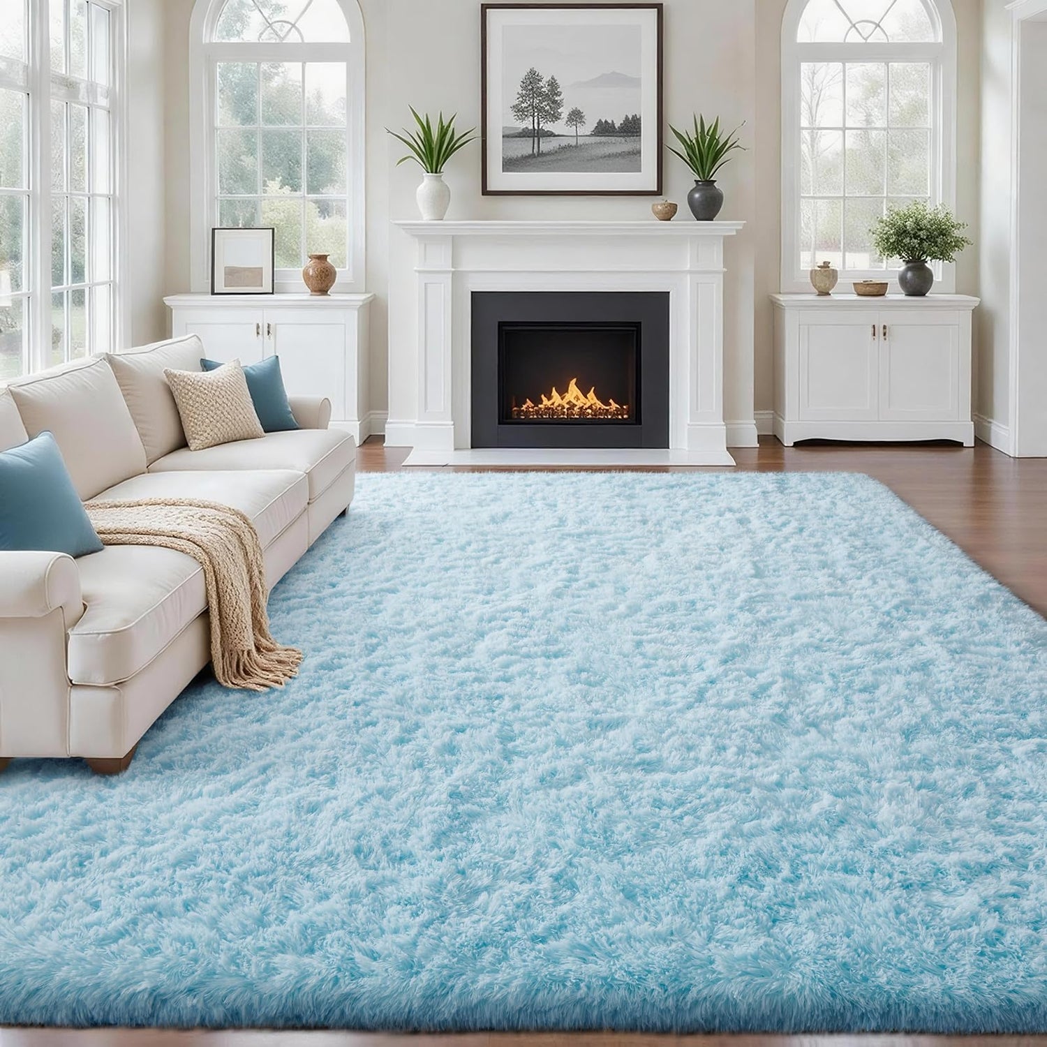 Ophanie Area Rugs for Bedroom Living Room