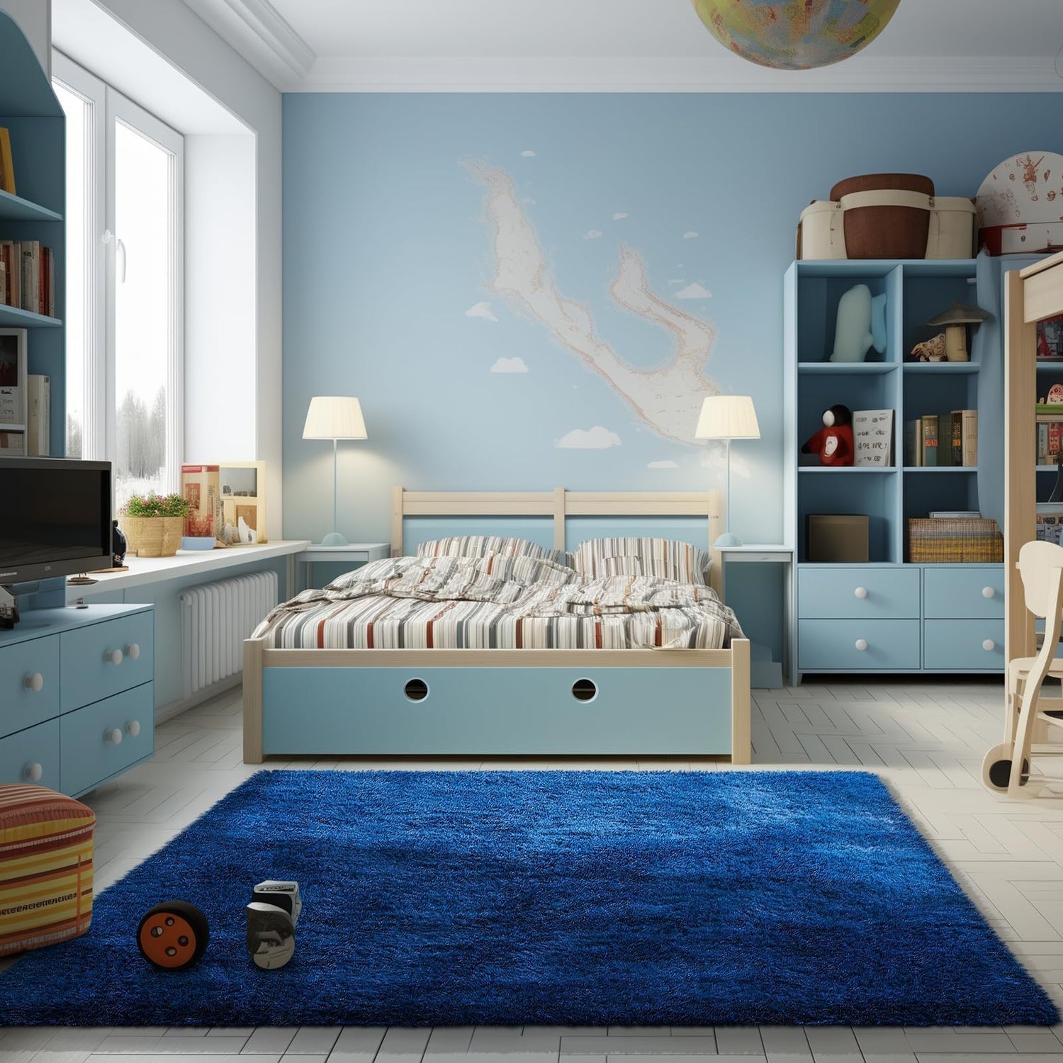 Ophanie Area Rugs for Bedroom Living Room