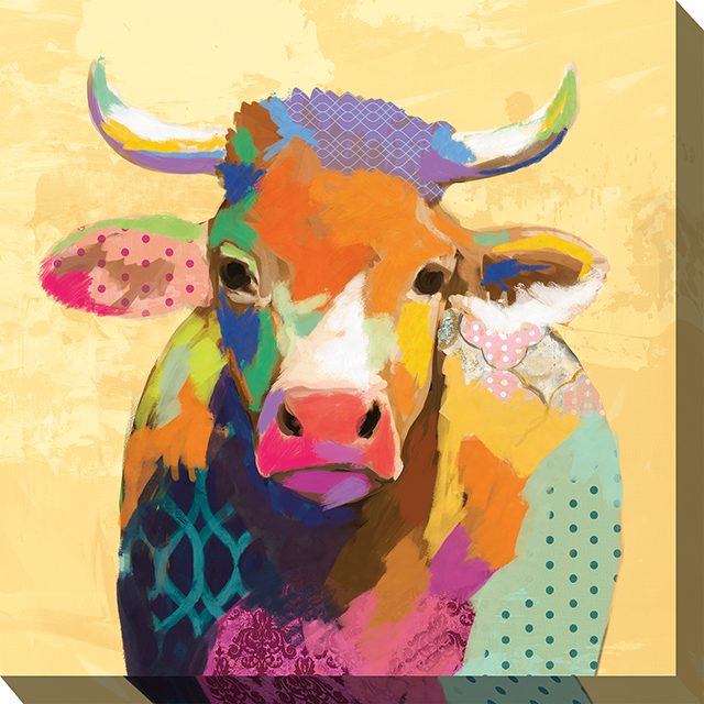Patches Outdoor Canvas Wall Art