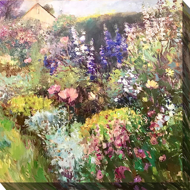 Heirloom Garden Outdoor Canvas Wall Art