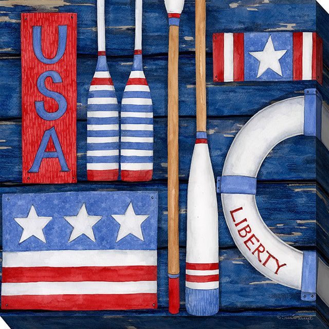 Team Spirit Outdoor Canvas Wall Art