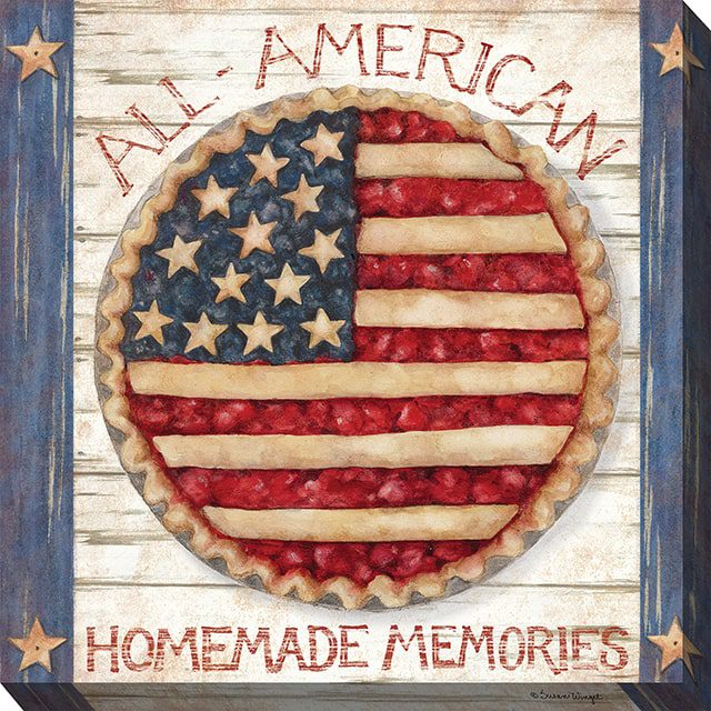 American Pie Outdoor Canvas Wall Art