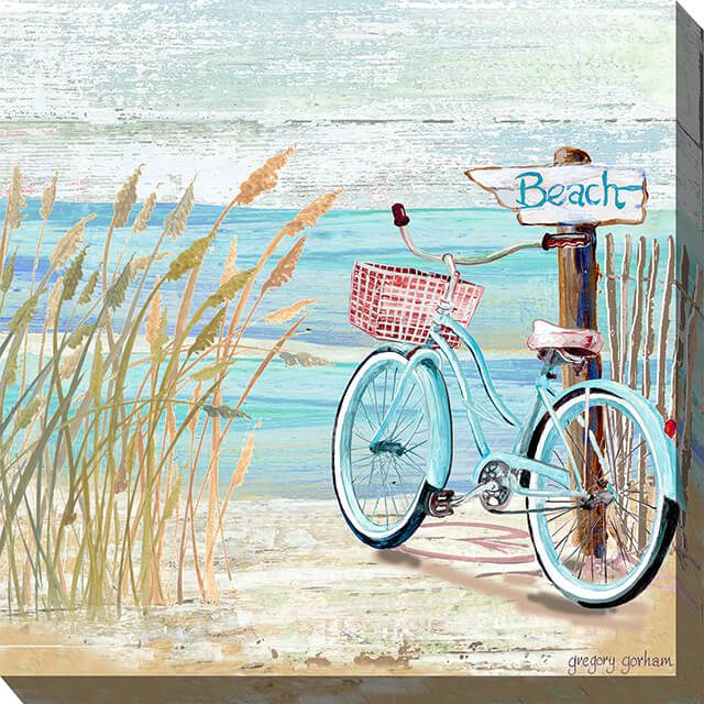 Lakeshore Outdoor Canvas Wall Art