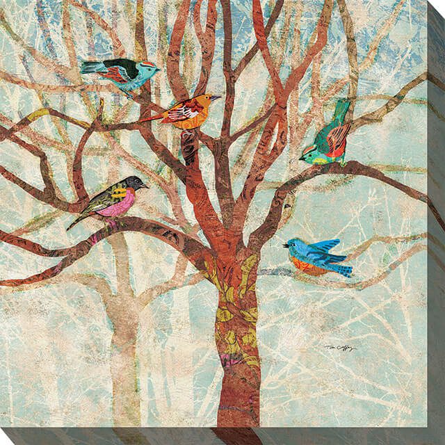 Family Tree Outdoor Canvas Wall Art
