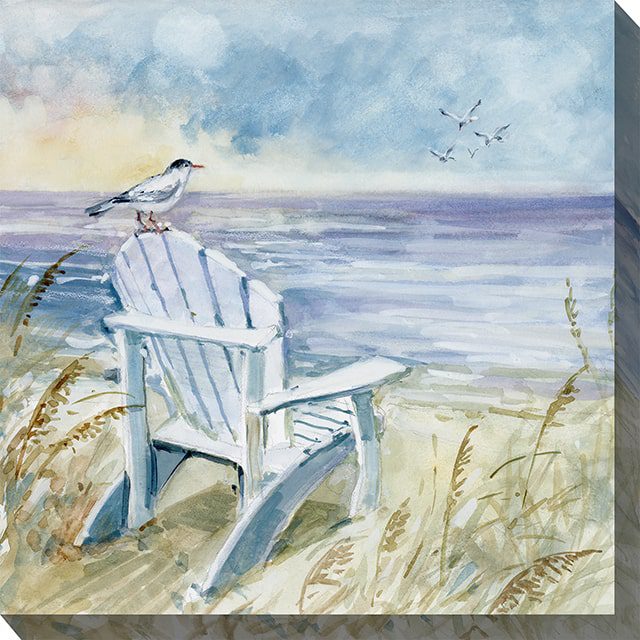 Birds Eye View No2 Outdoor Canvas Wall Art