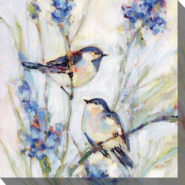Meadow Blue No2 Outdoor Canvas Wall Art