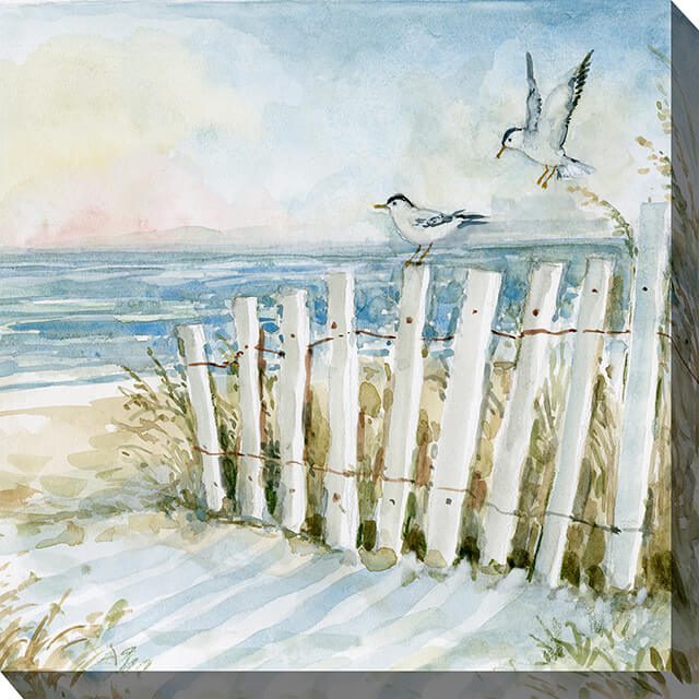 Birds Eye View No3 Outdoor Canvas Wall Art