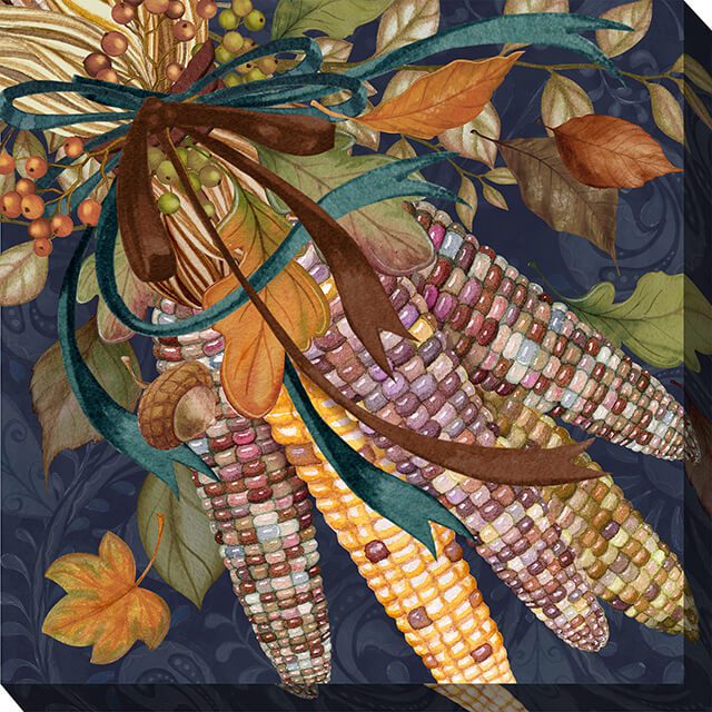 Harvest Corn Outdoor Canvas Wall Art