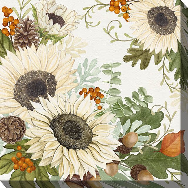 Fall'S Finale Outdoor Canvas Wall Art