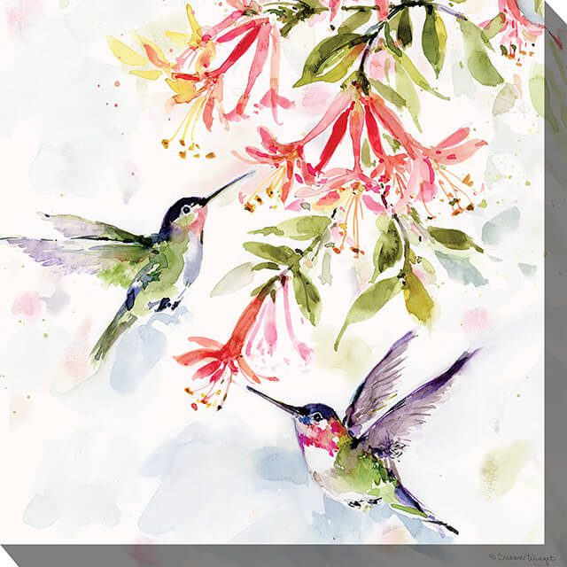 Flit & Flutter Outdoor Canvas Wall Art