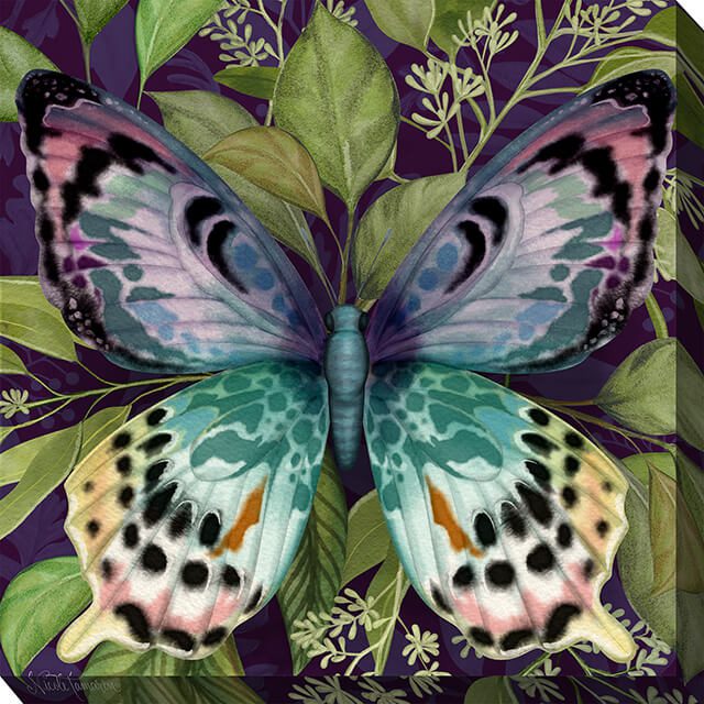 Nightshade Outdoor Canvas Wall Art