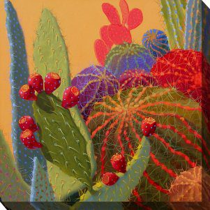 Desert Jewel Outdoor Canvas Wall Art