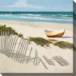 24 Rickety Fence Outdoor Canvas Wall Art