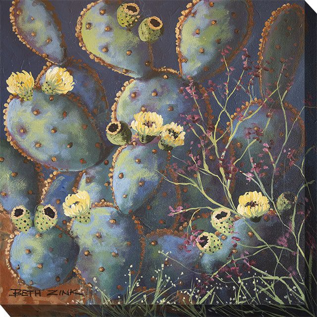 Prickles Outdoor Canvas Wall Art