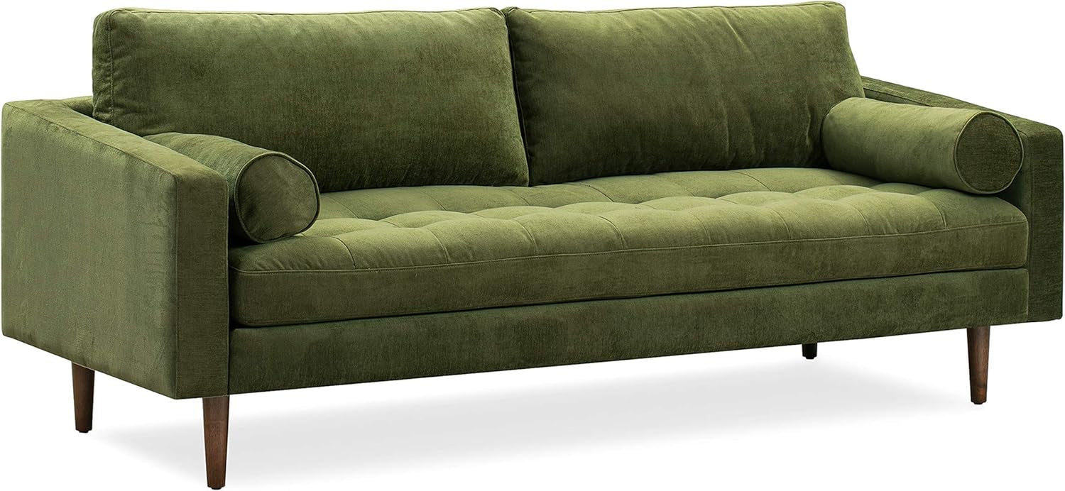 Poly & BARK Napa 88.5" Sofa with Deep Seating, Tailored Upholstered Finish, Clean Modern Lines, and Balanced Proportions for Comfortable and Refined Living Spaces