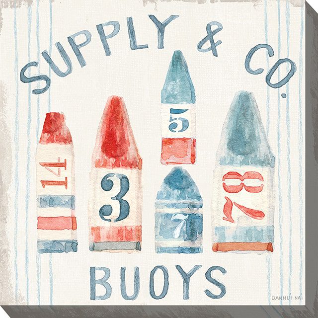 Nautical Supply Outdoor Canvas Wall Art